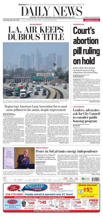Daily News (Los Angeles) - 20 Apr 2023
