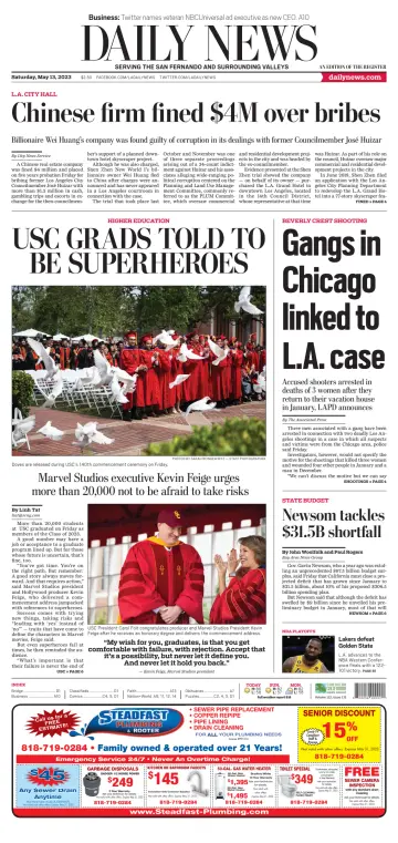 Daily News (Los Angeles) - 13 May 2023