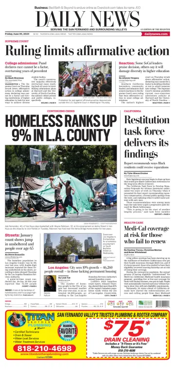 Daily News (Los Angeles) - 30 Jun 2023