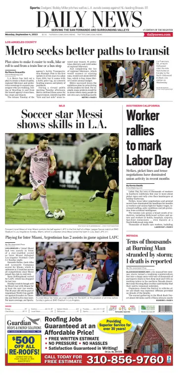 Daily News (Los Angeles) - 4 Sep 2023