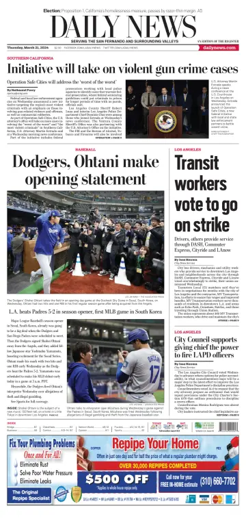 Daily News (Los Angeles) - 21 Mar 2024