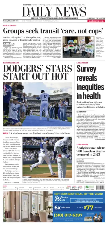 Daily News (Los Angeles) - 29 Mar 2024