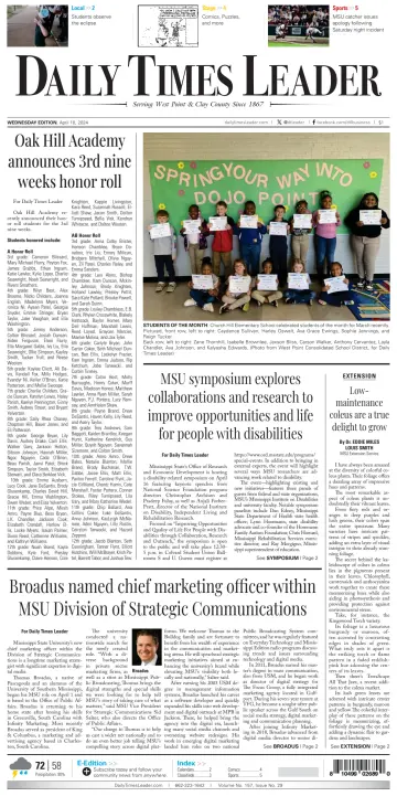 Daily Times Leader - 10 Apr. 2024