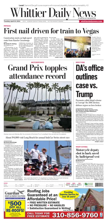 Whittier Daily News - 23 abril 2024