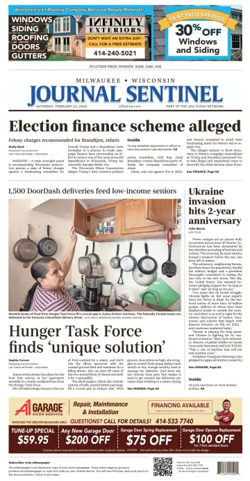 Milwaukee Journal Sentinel - 24 Feb 2024