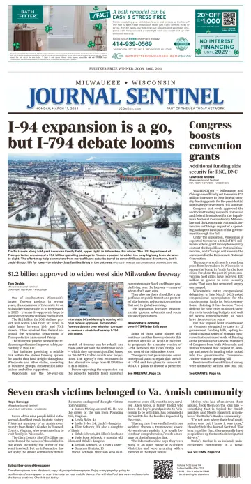 Milwaukee Journal Sentinel - 11 Mar 2024