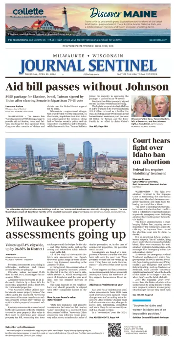 Milwaukee Journal Sentinel - 25 abr. 2024