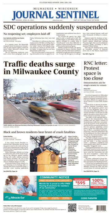 Milwaukee Journal Sentinel - 29 abril 2024