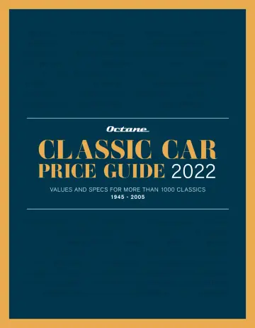 Octane Classic Car Price Guide - 16 juin 2022