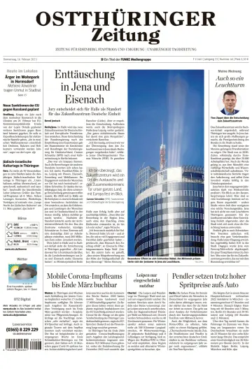 Ostthüringer Zeitung (Saale-Holzland-Kreis) - 16 Feb 2023