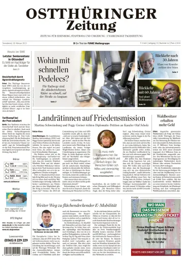 Ostthüringer Zeitung (Saale-Holzland-Kreis) - 18 Feb 2023