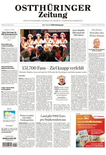 Ostthüringer Zeitung (Saale-Holzland-Kreis) - 20 Feb 2023