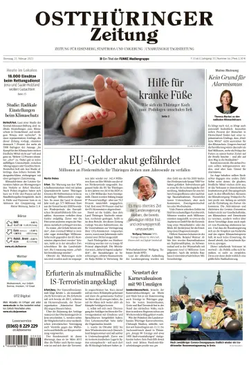 Ostthüringer Zeitung (Saale-Holzland-Kreis) - 21 Feb 2023