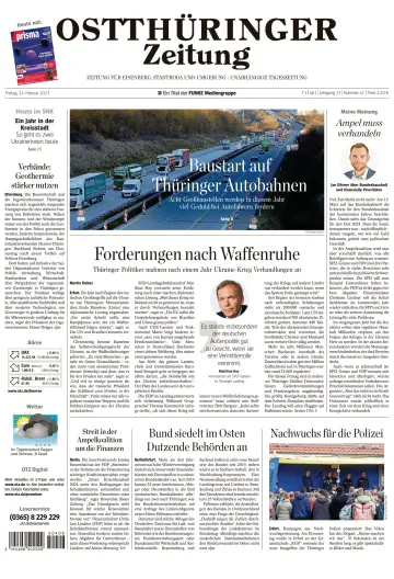 Ostthüringer Zeitung (Saale-Holzland-Kreis) - 24 Feb 2023