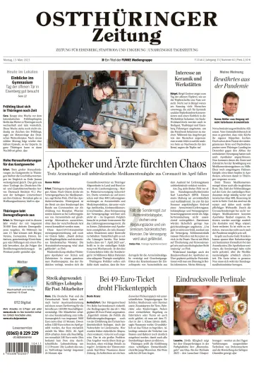 Ostthüringer Zeitung (Saale-Holzland-Kreis) - 13 Mar 2023