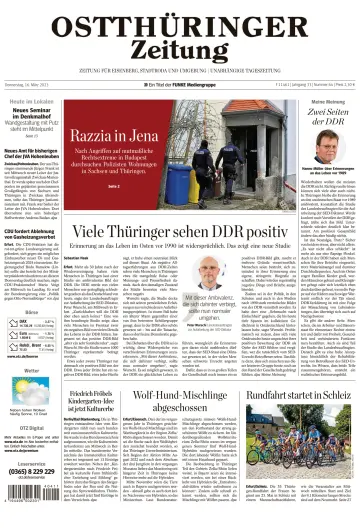 Ostthüringer Zeitung (Saale-Holzland-Kreis) - 16 Mar 2023