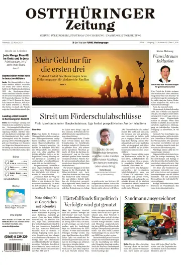 Ostthüringer Zeitung (Saale-Holzland-Kreis) - 22 Mar 2023