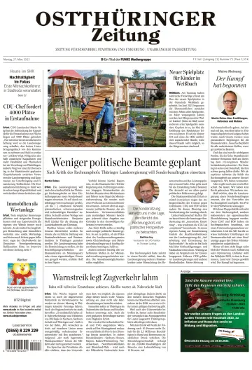 Ostthüringer Zeitung (Saale-Holzland-Kreis) - 27 Mar 2023