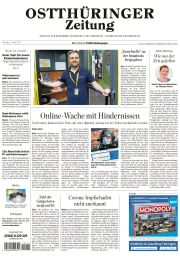 Ostthüringer Zeitung (Saale-Holzland-Kreis) - 17 Apr 2023