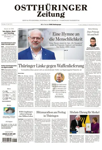 Ostthüringer Zeitung (Saale-Holzland-Kreis) - 18 Apr 2023