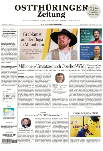 Ostthüringer Zeitung (Saale-Holzland-Kreis) - 22 Apr 2023