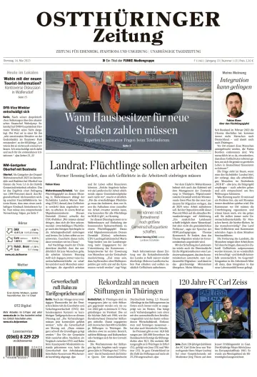 Ostthüringer Zeitung (Saale-Holzland-Kreis) - 16 May 2023