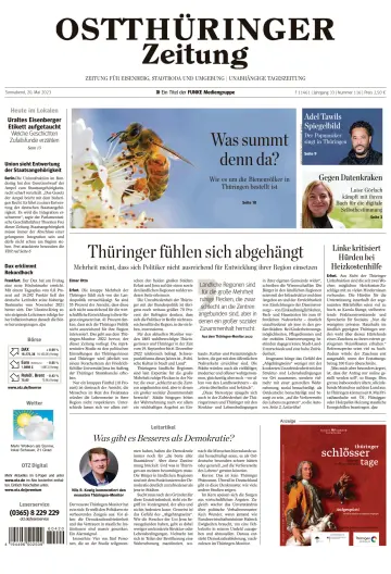 Ostthüringer Zeitung (Saale-Holzland-Kreis) - 20 May 2023