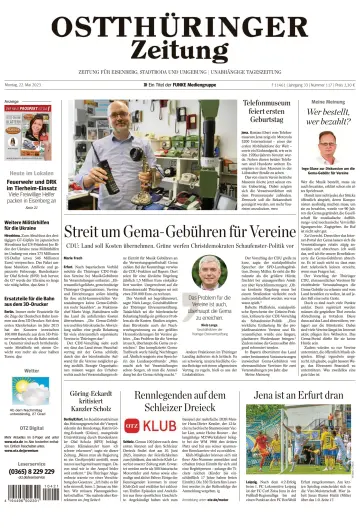 Ostthüringer Zeitung (Saale-Holzland-Kreis) - 22 May 2023