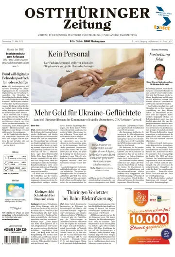 Ostthüringer Zeitung (Saale-Holzland-Kreis) - 25 May 2023