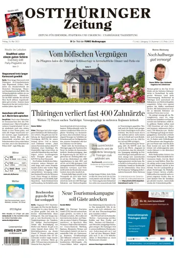 Ostthüringer Zeitung (Saale-Holzland-Kreis) - 26 May 2023