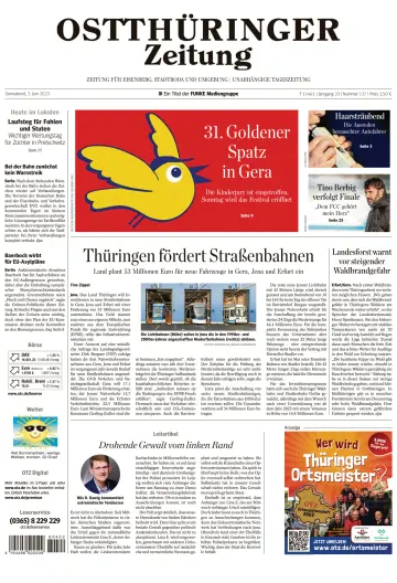Ostthüringer Zeitung (Saale-Holzland-Kreis) - 3 Jun 2023