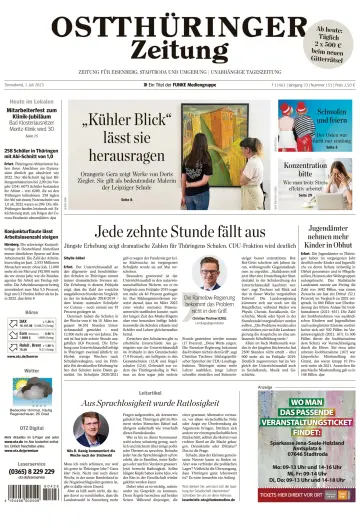 Ostthüringer Zeitung (Saale-Holzland-Kreis) - 1 Jul 2023