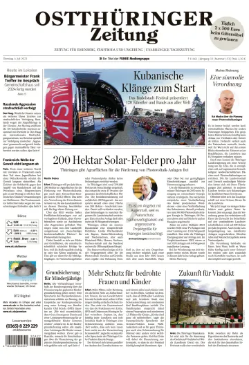 Ostthüringer Zeitung (Saale-Holzland-Kreis) - 4 Jul 2023