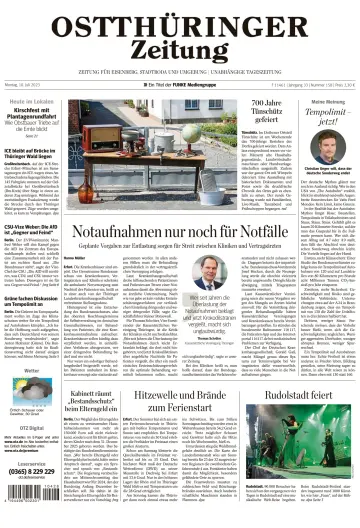 Ostthüringer Zeitung (Saale-Holzland-Kreis) - 10 Jul 2023