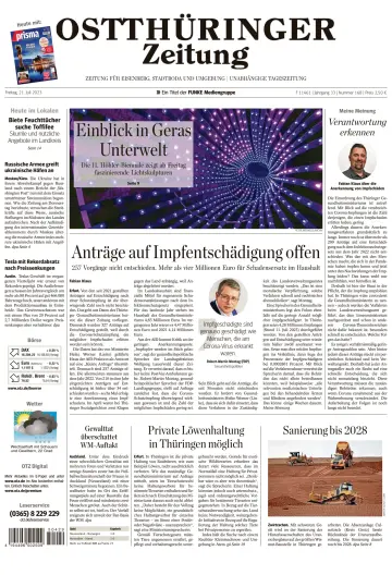 Ostthüringer Zeitung (Saale-Holzland-Kreis) - 21 Jul 2023