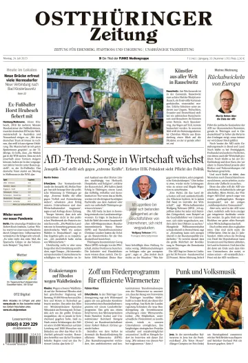 Ostthüringer Zeitung (Saale-Holzland-Kreis) - 24 Jul 2023