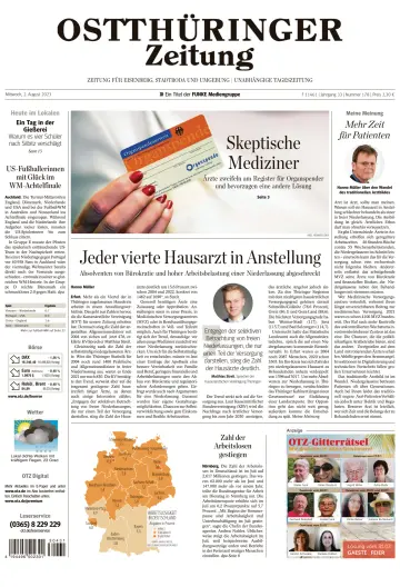 Ostthüringer Zeitung (Saale-Holzland-Kreis) - 2 Aug 2023