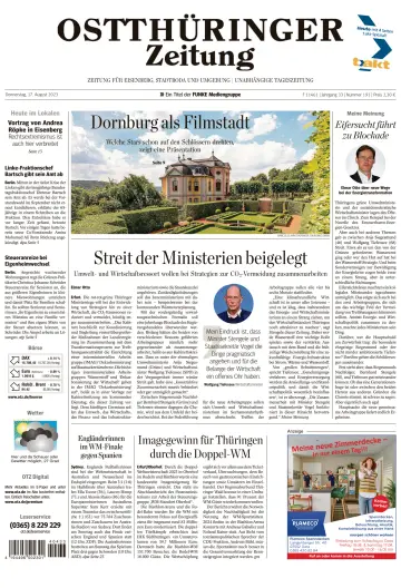 Ostthüringer Zeitung (Saale-Holzland-Kreis) - 17 Aug 2023