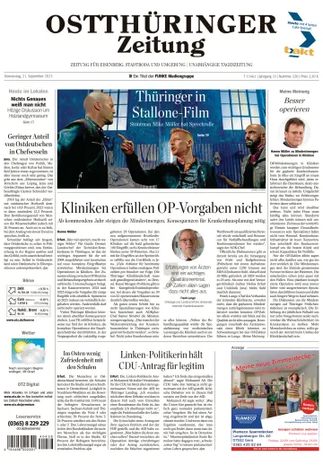 Ostthüringer Zeitung (Saale-Holzland-Kreis) - 21 Sep 2023