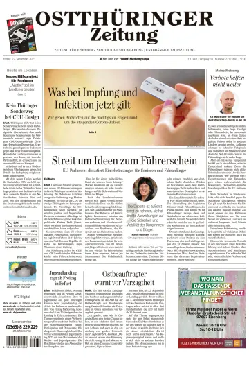 Ostthüringer Zeitung (Saale-Holzland-Kreis) - 22 Sep 2023