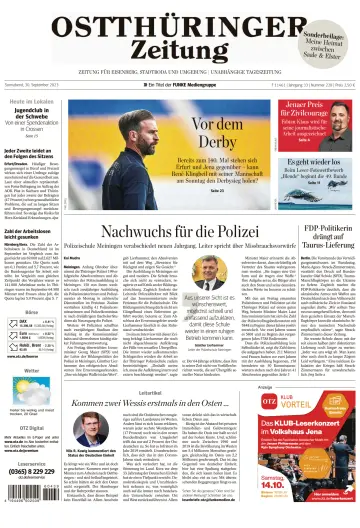 Ostthüringer Zeitung (Saale-Holzland-Kreis) - 30 Sep 2023
