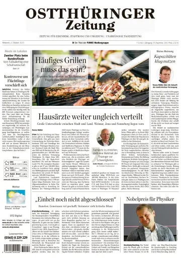 Ostthüringer Zeitung (Saale-Holzland-Kreis) - 4 Oct 2023