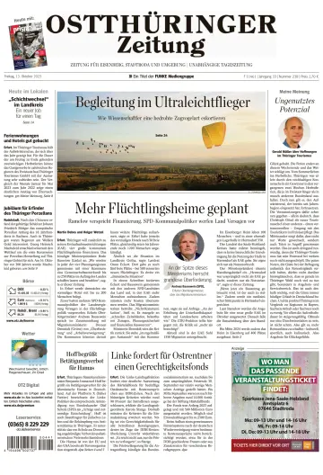 Ostthüringer Zeitung (Saale-Holzland-Kreis) - 13 Oct 2023