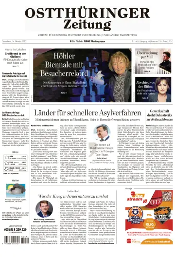 Ostthüringer Zeitung (Saale-Holzland-Kreis) - 14 Oct 2023