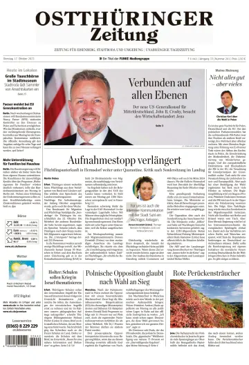 Ostthüringer Zeitung (Saale-Holzland-Kreis) - 17 Oct 2023