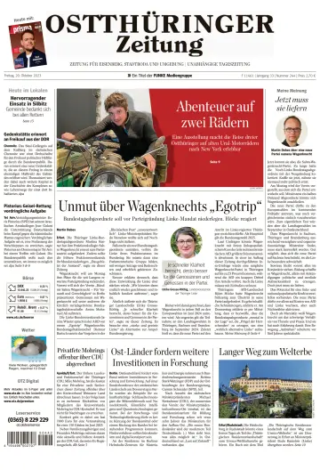 Ostthüringer Zeitung (Saale-Holzland-Kreis) - 20 Oct 2023