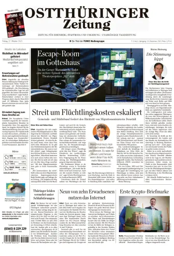 Ostthüringer Zeitung (Saale-Holzland-Kreis) - 27 Oct 2023