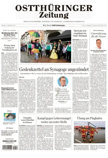 Ostthüringer Zeitung (Saale-Holzland-Kreis) - 13 Nov 2023
