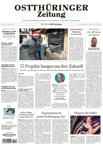 Ostthüringer Zeitung (Saale-Holzland-Kreis) - 11 Dec 2023