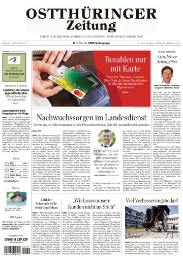Ostthüringer Zeitung (Saale-Holzland-Kreis) - 19 Dec 2023